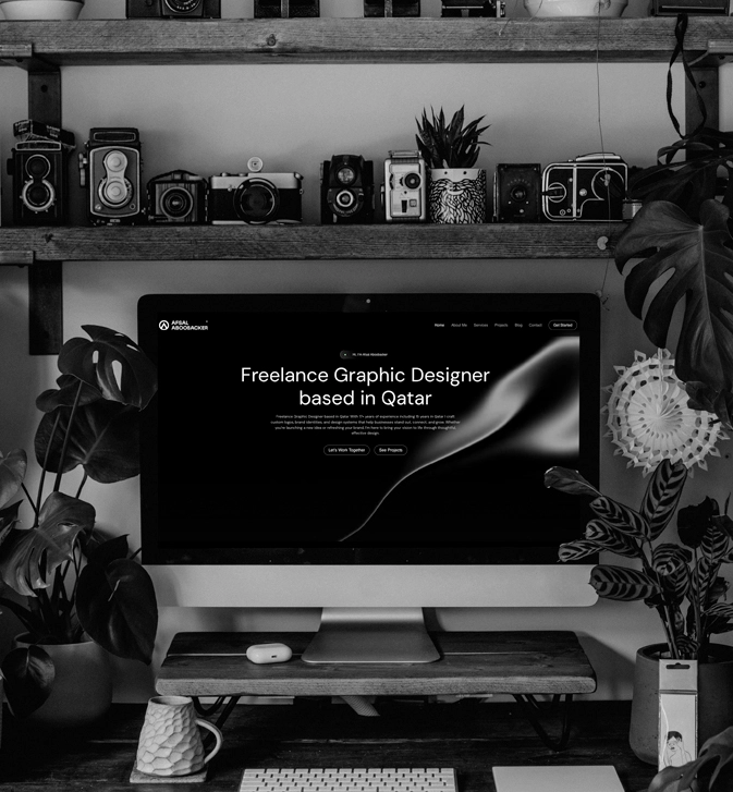 Freelance Graphic Designer in Qatar